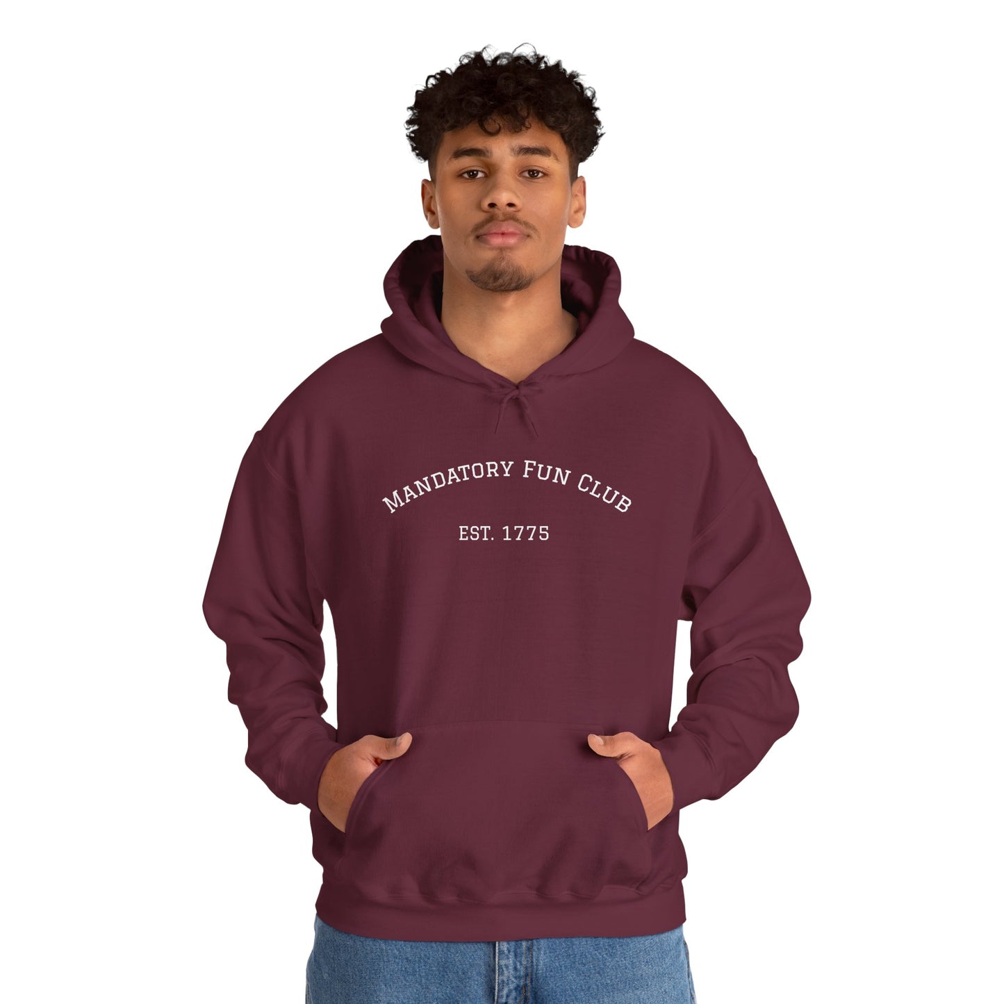 Mandatory Fun Club Hoodie - Unisex Heavy Blend Sweatshirt