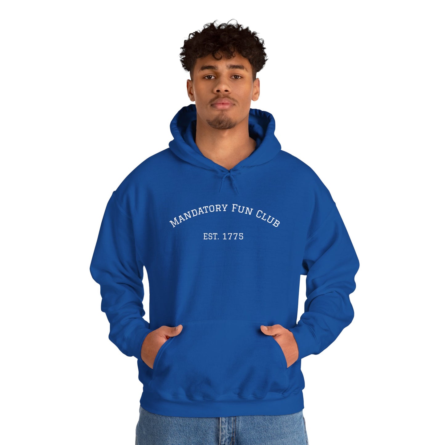 Mandatory Fun Club Hoodie - Unisex Heavy Blend Sweatshirt