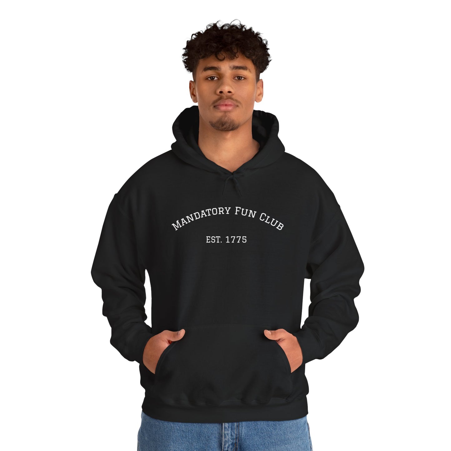 Mandatory Fun Club Hoodie - Unisex Heavy Blend Sweatshirt
