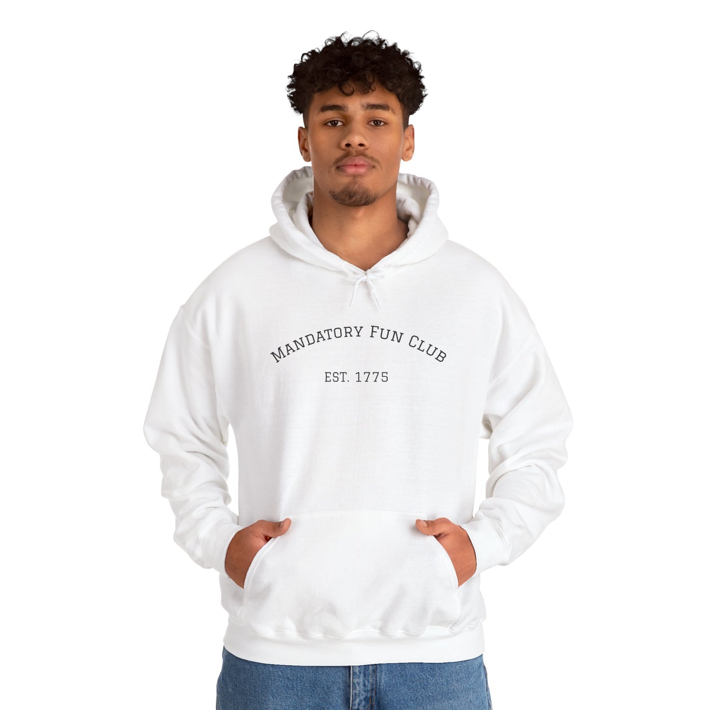 Mandatory Fun Club Hoodie - Unisex Heavy Blend Sweatshirt