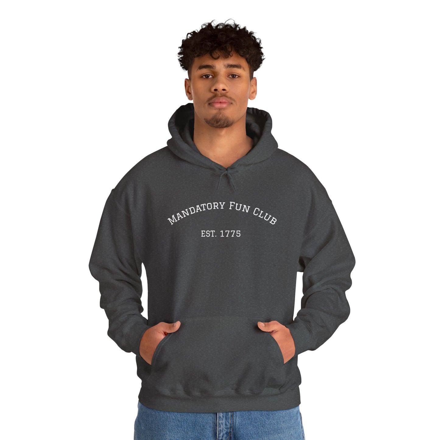 Mandatory Fun Club Hoodie - Unisex Heavy Blend Sweatshirt