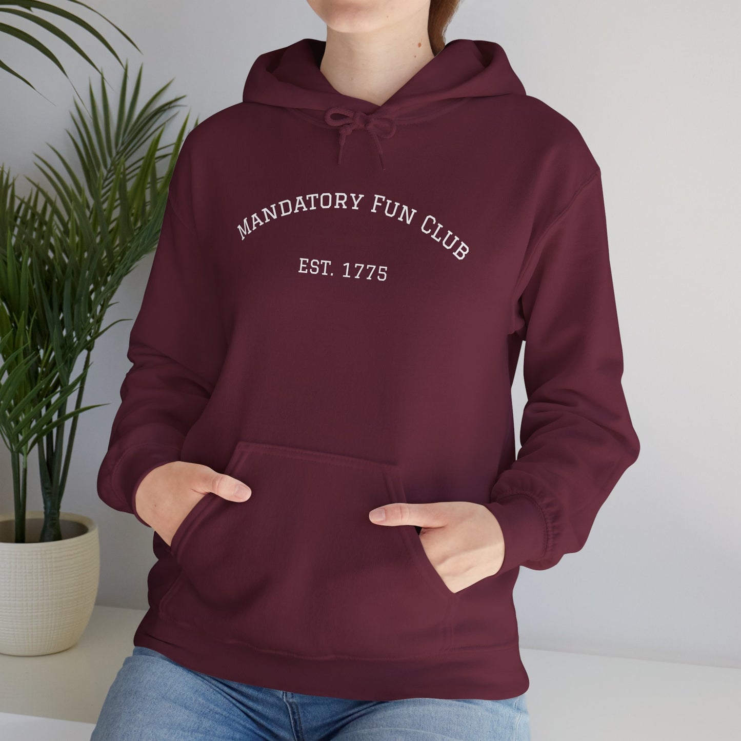 Mandatory Fun Club Hoodie - Unisex Heavy Blend Sweatshirt