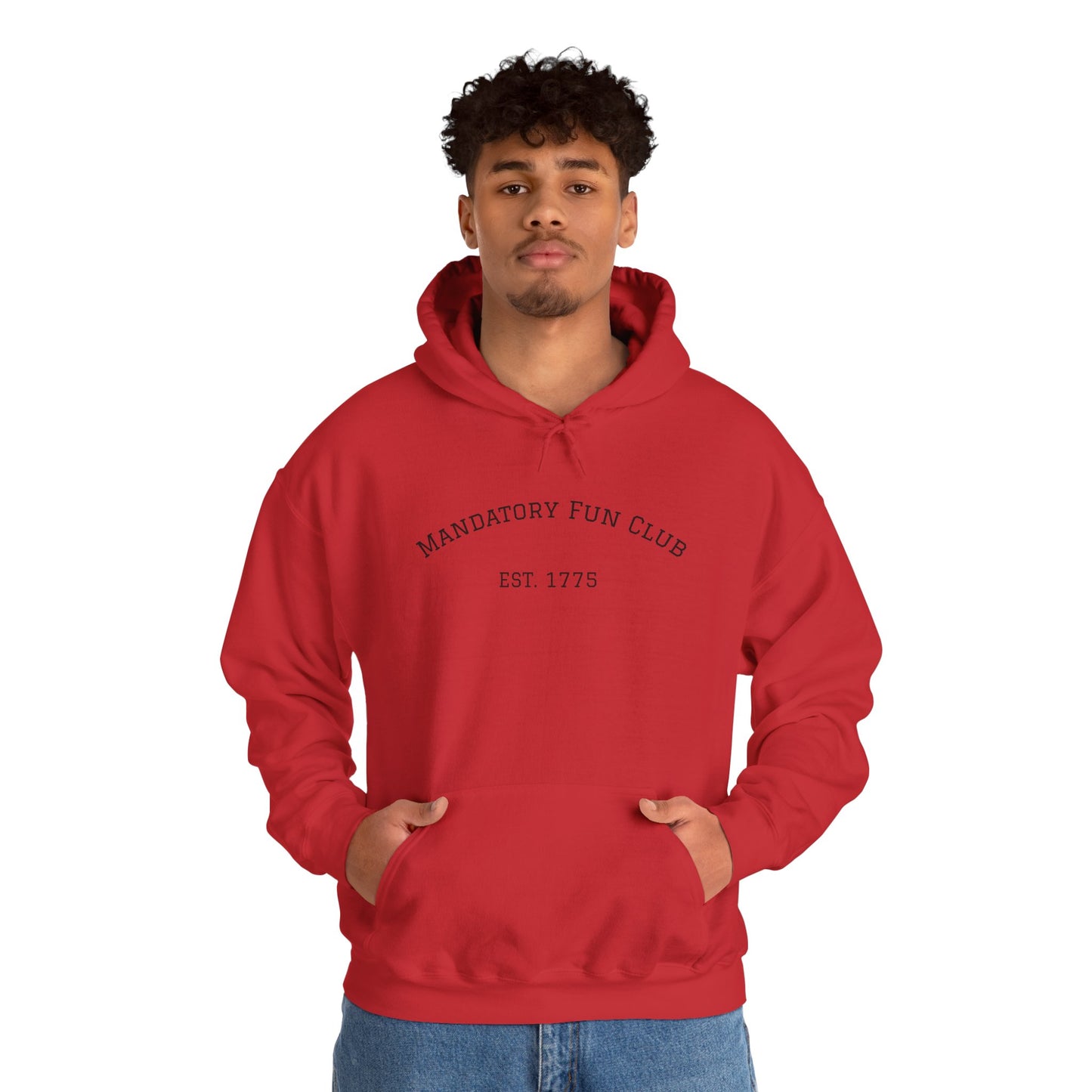 Mandatory Fun Club Hoodie - Unisex Heavy Blend Sweatshirt