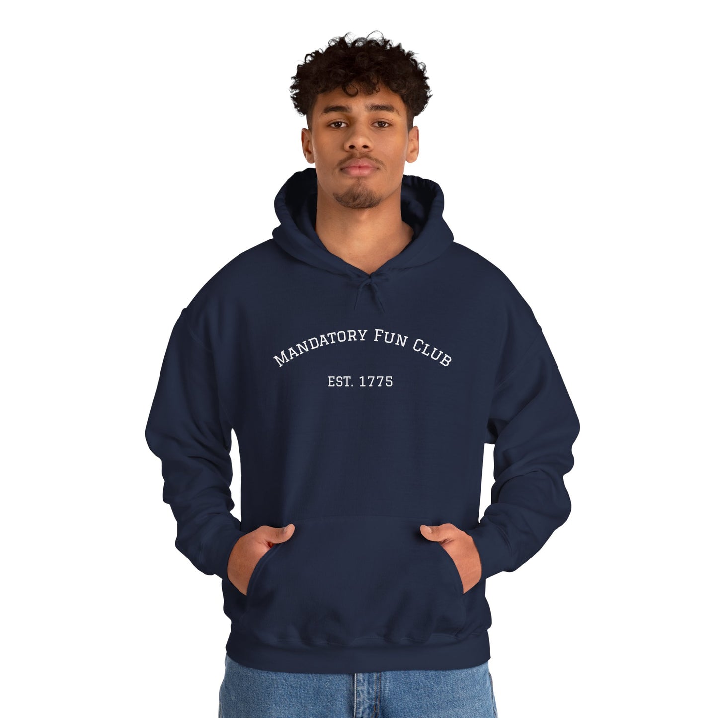 Mandatory Fun Club Hoodie - Unisex Heavy Blend Sweatshirt