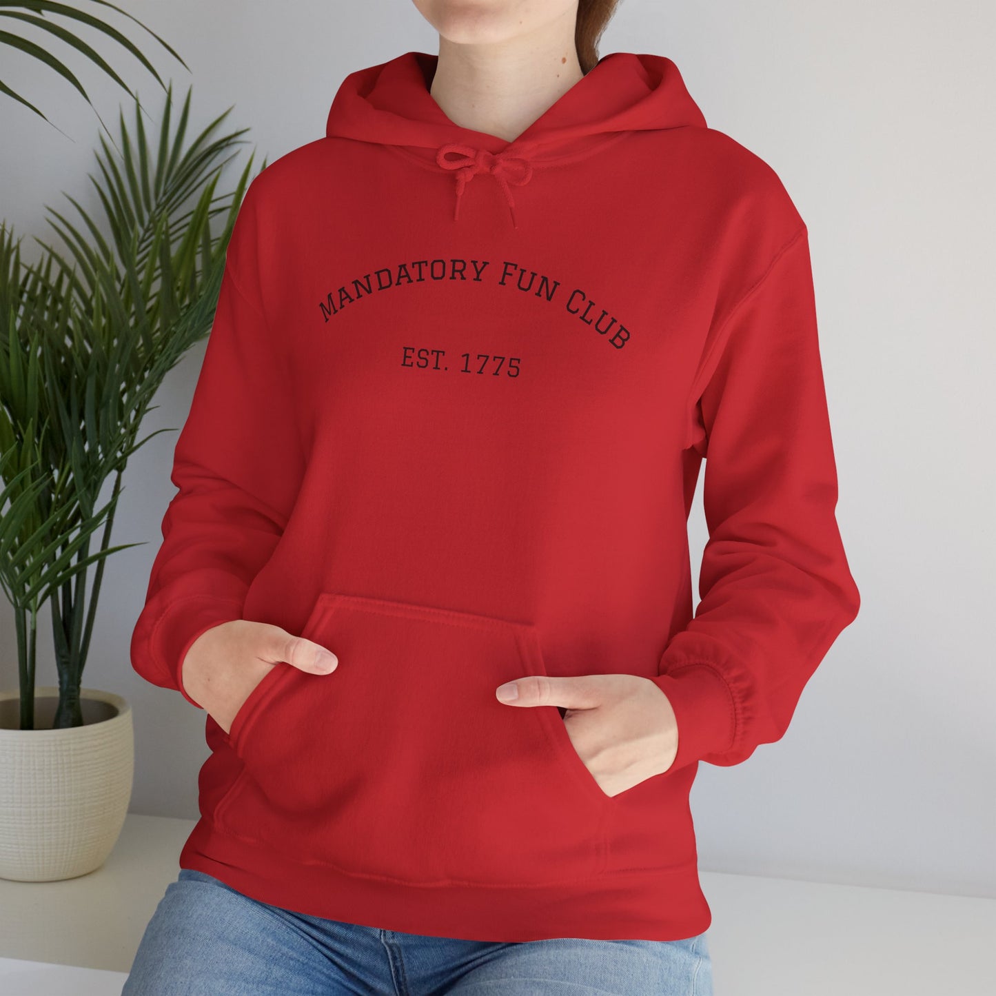 Mandatory Fun Club Hoodie - Unisex Heavy Blend Sweatshirt
