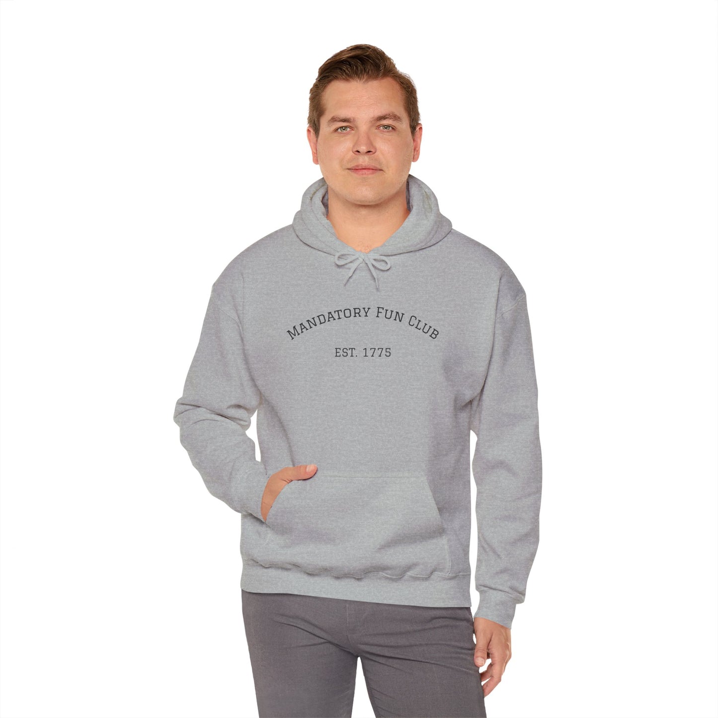 Mandatory Fun Club Hoodie - Unisex Heavy Blend Sweatshirt