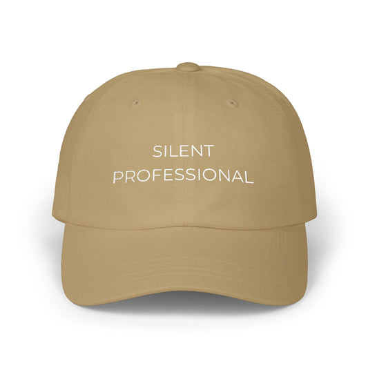 Silent Professional Dad Cap - Casual Style for Everyday Wear