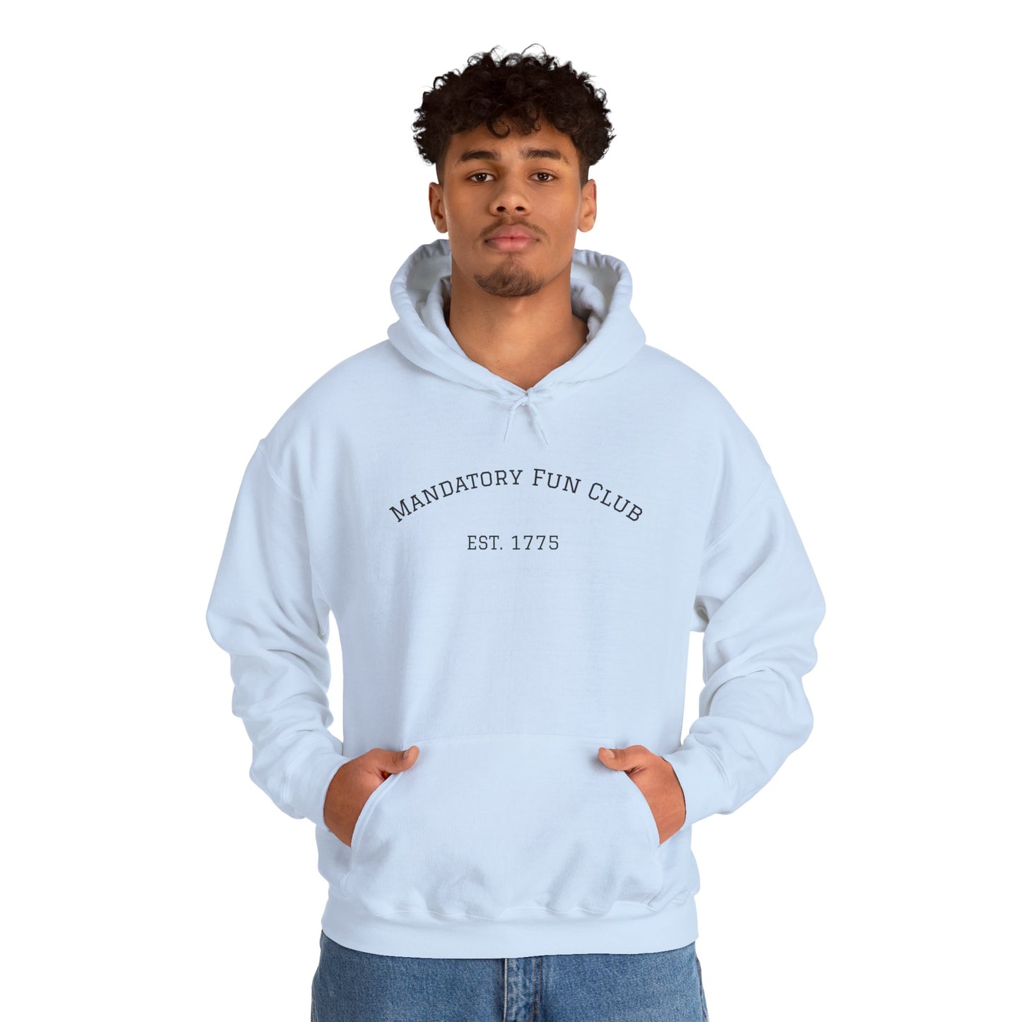 Mandatory Fun Club Hoodie - Unisex Heavy Blend Sweatshirt