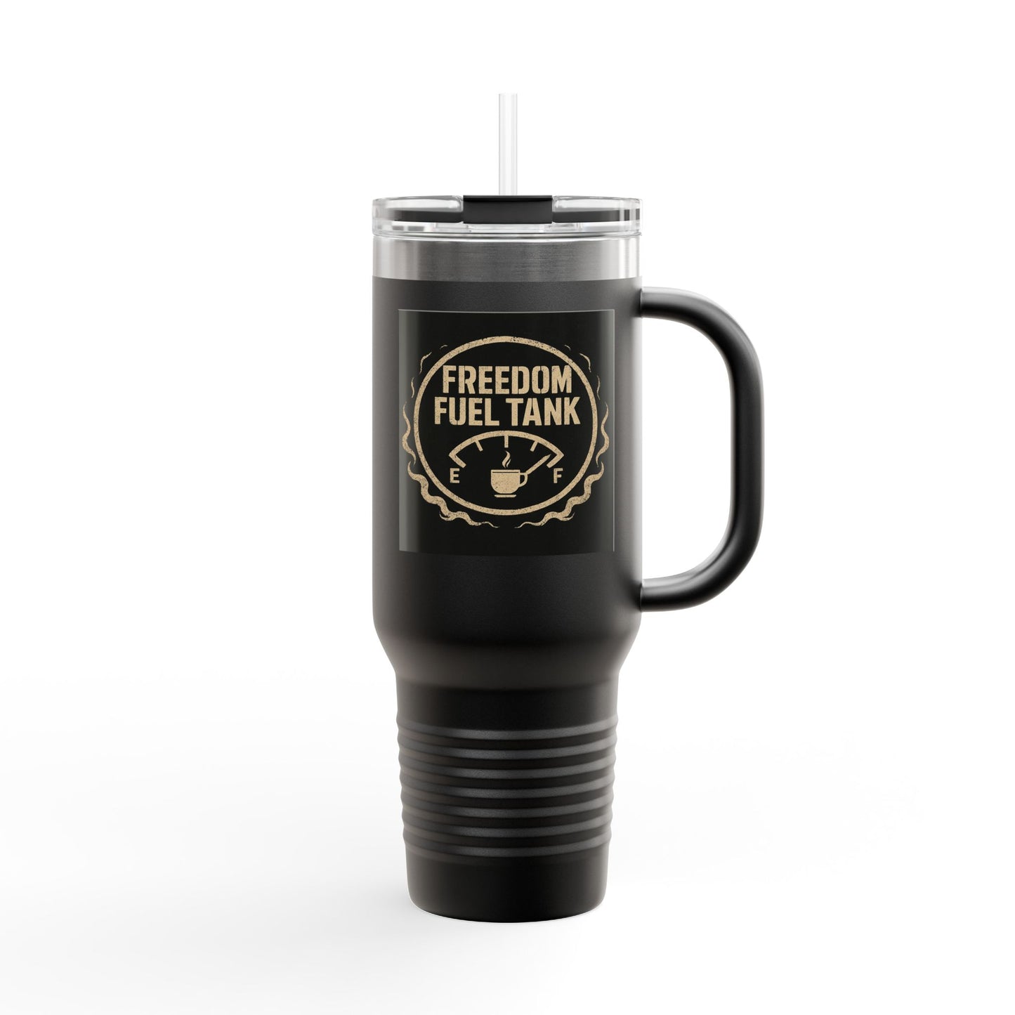 Freedom Fuel Tank Insulated Travel Mug - 40oz Coffee Cup for Adventurers