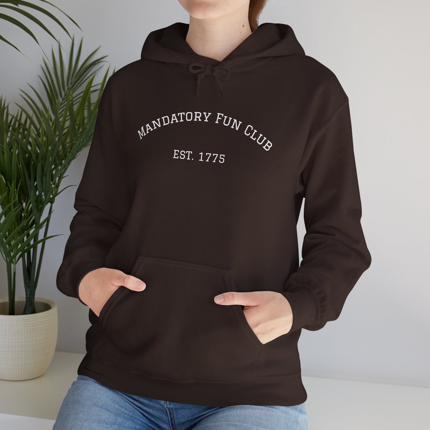 Mandatory Fun Club Hoodie - Unisex Heavy Blend Sweatshirt