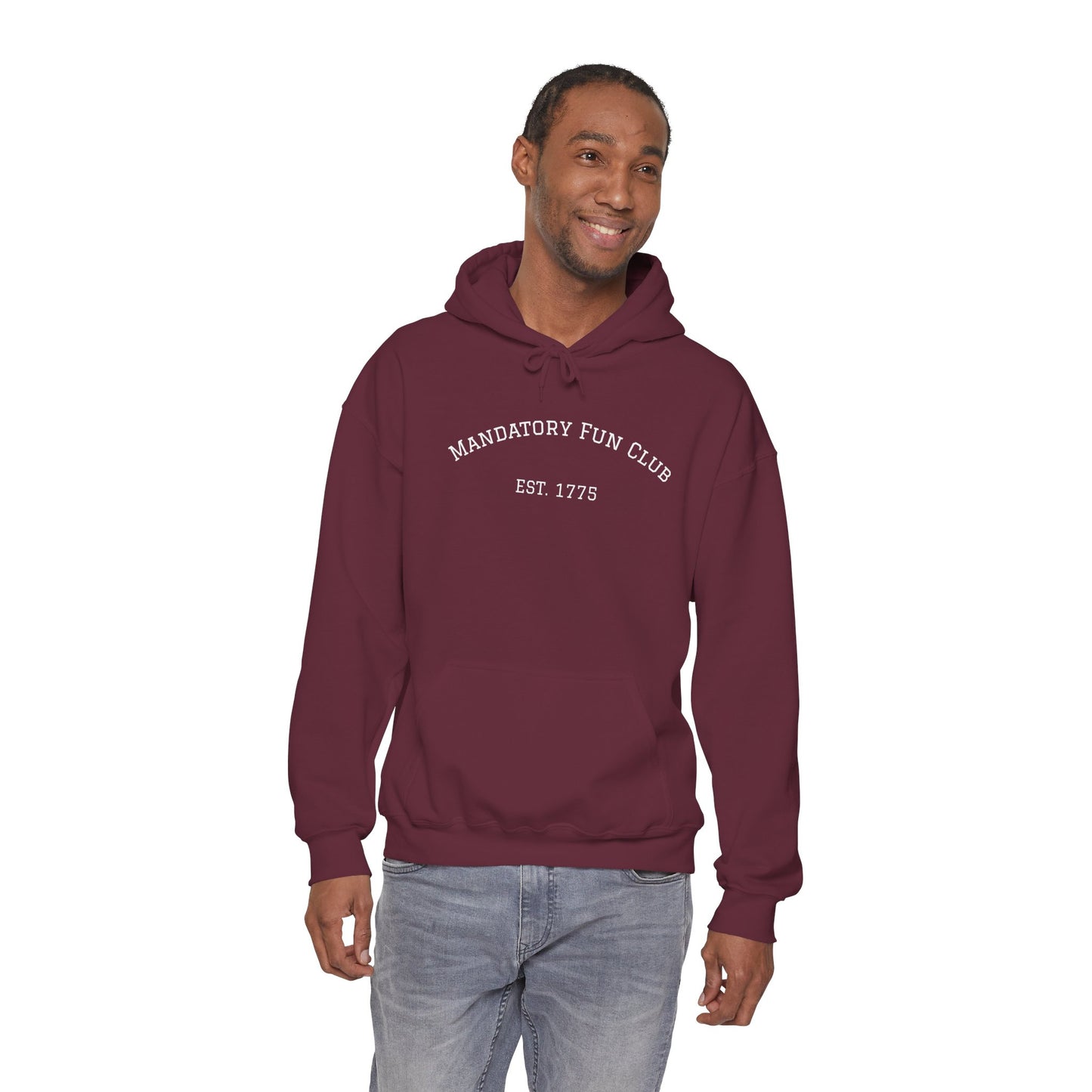 Mandatory Fun Club Hoodie - Unisex Heavy Blend Sweatshirt