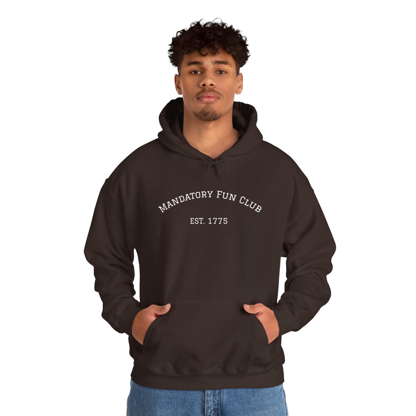 Mandatory Fun Club Hoodie - Unisex Heavy Blend Sweatshirt