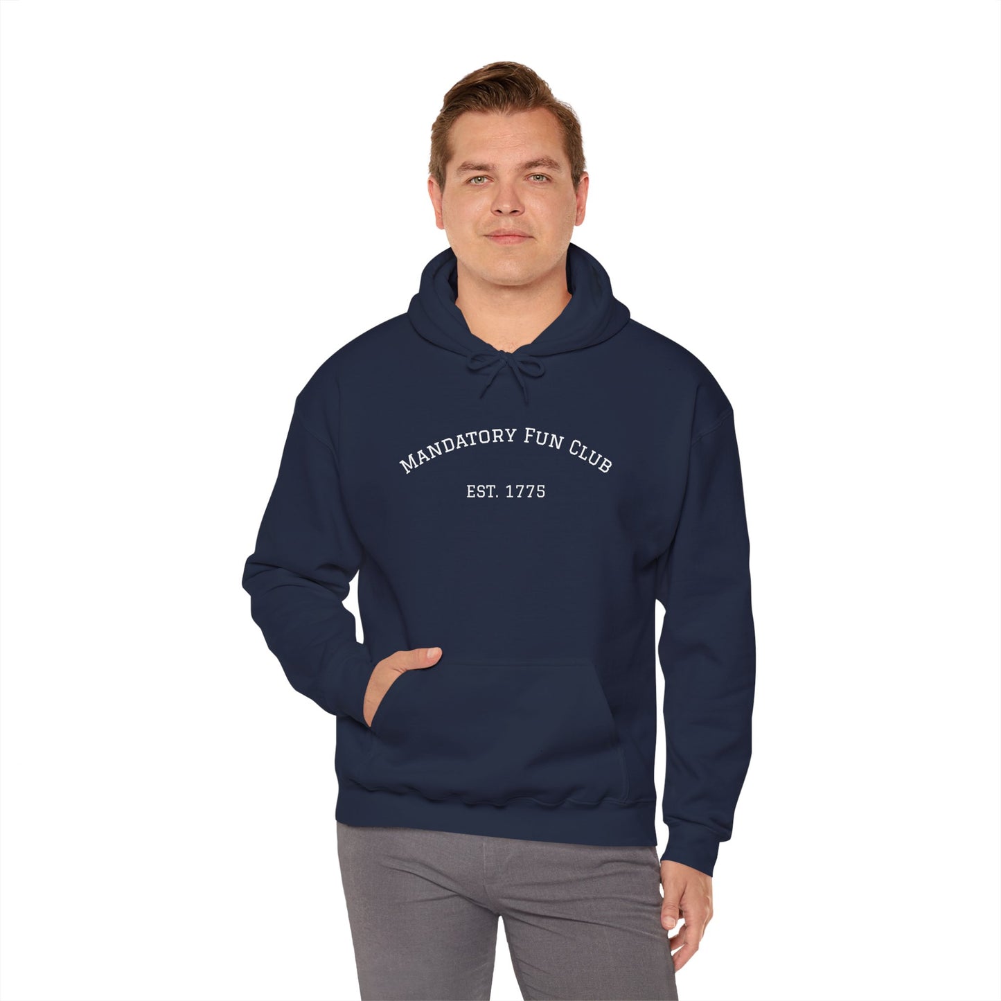 Mandatory Fun Club Hoodie - Unisex Heavy Blend Sweatshirt