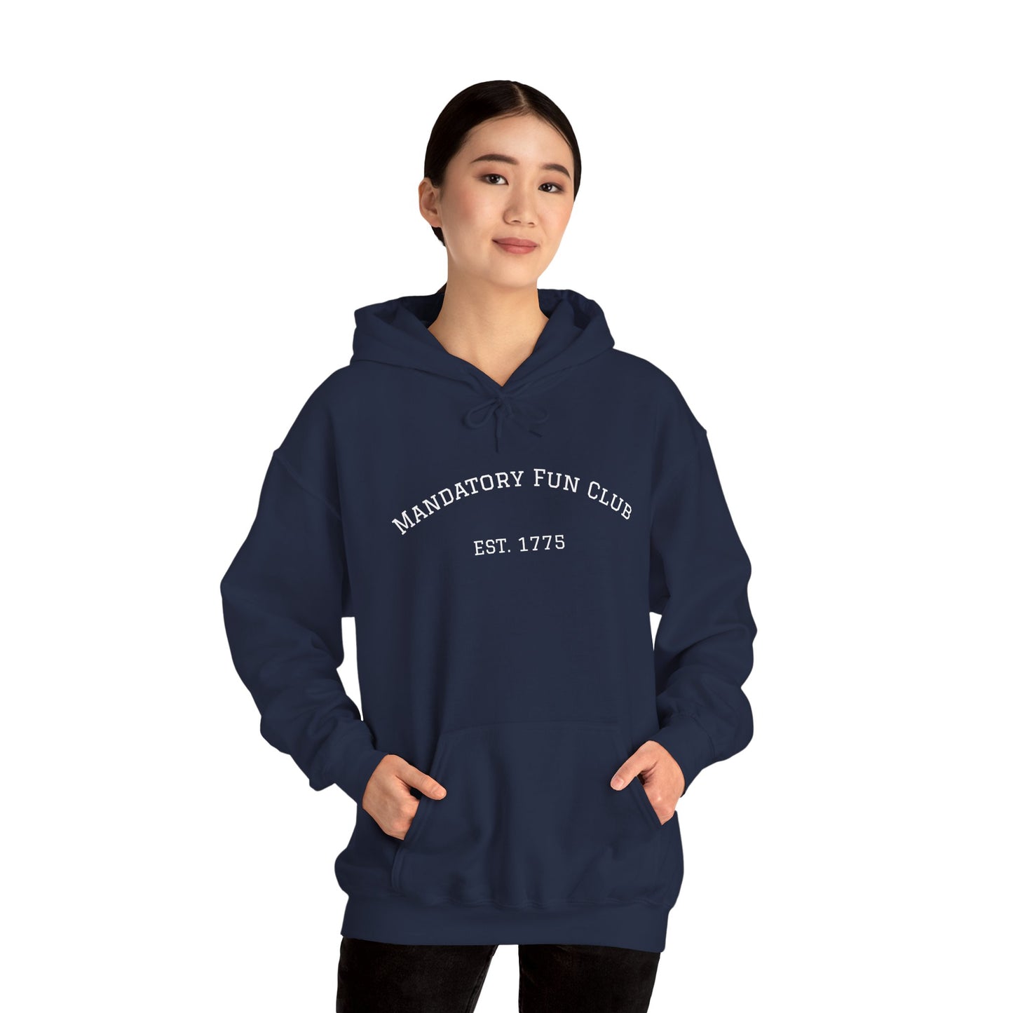 Mandatory Fun Club Hoodie - Unisex Heavy Blend Sweatshirt