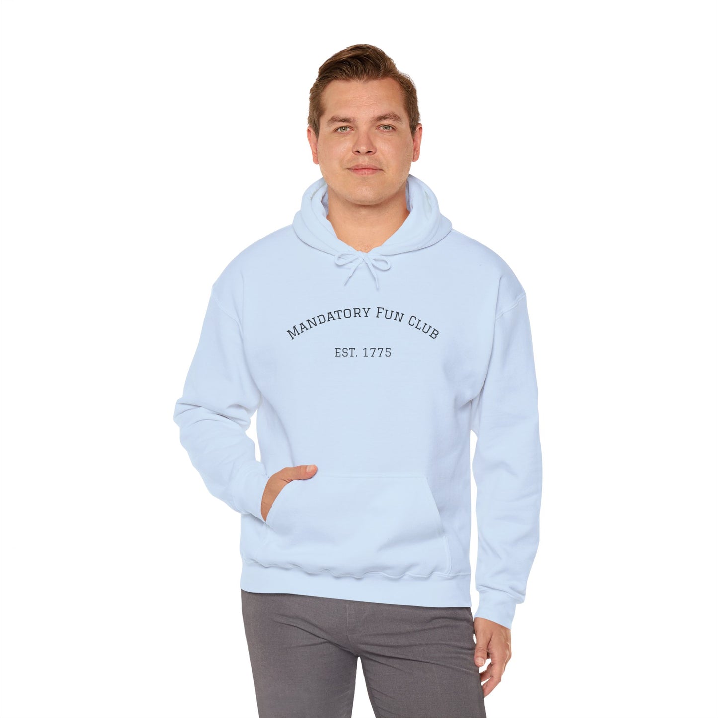 Mandatory Fun Club Hoodie - Unisex Heavy Blend Sweatshirt