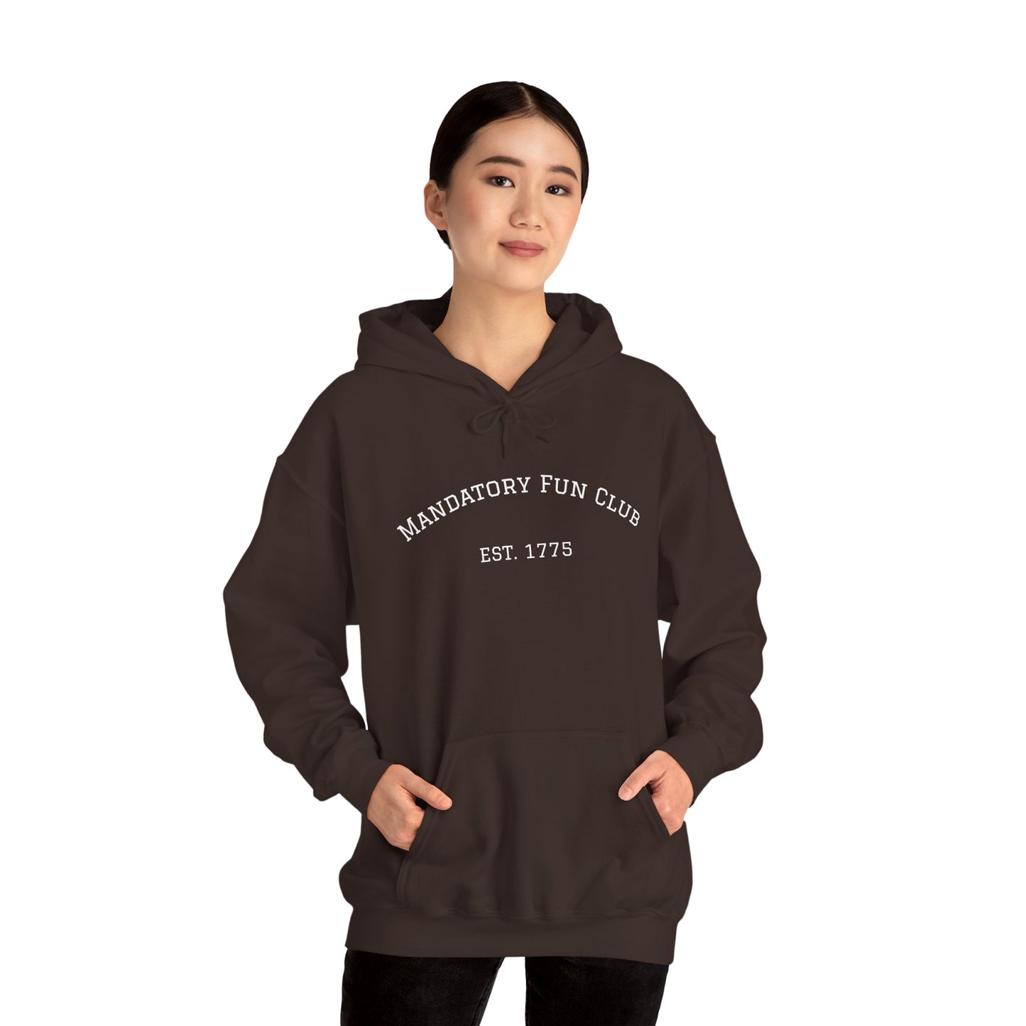 Mandatory Fun Club Hoodie - Unisex Heavy Blend Sweatshirt