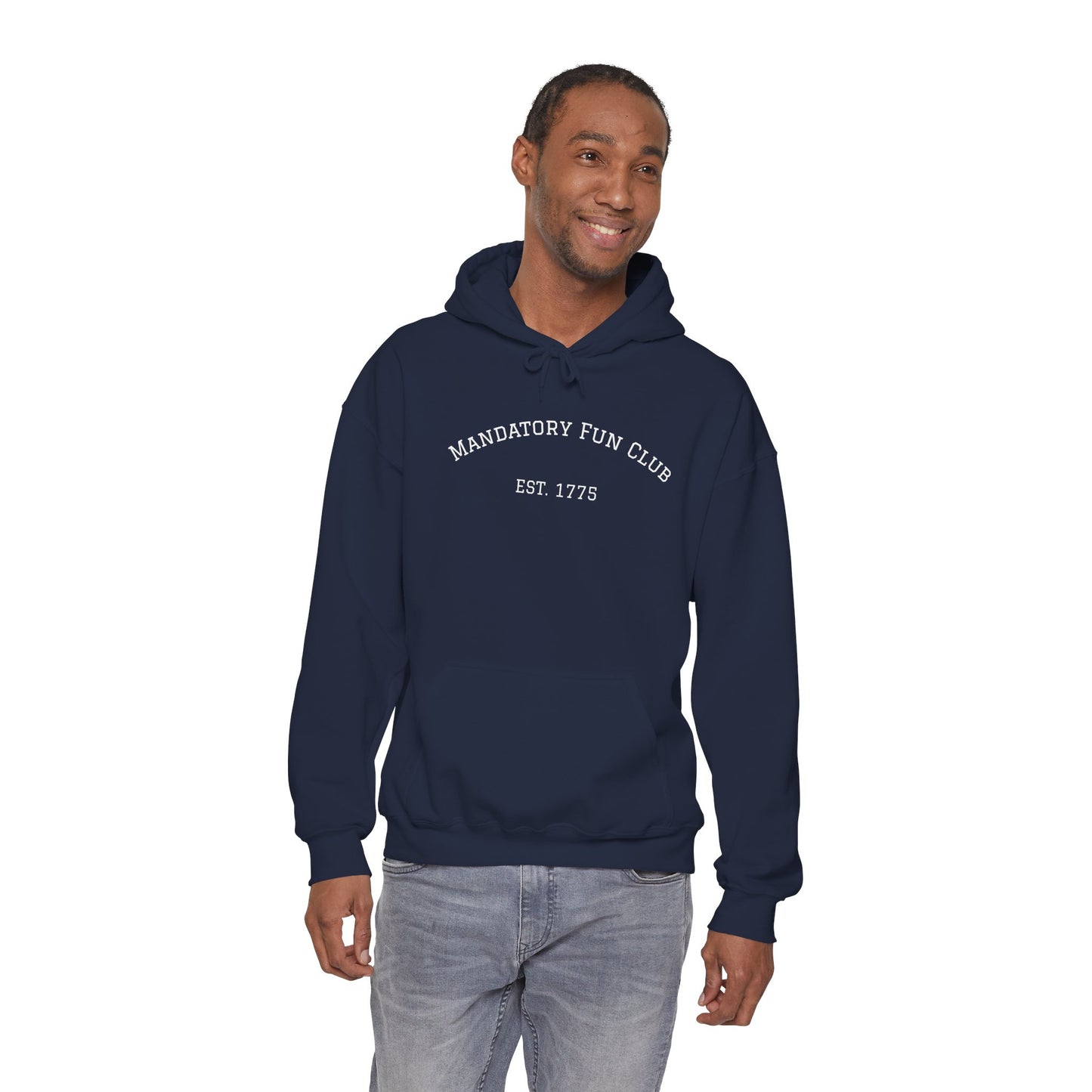 Mandatory Fun Club Hoodie - Unisex Heavy Blend Sweatshirt