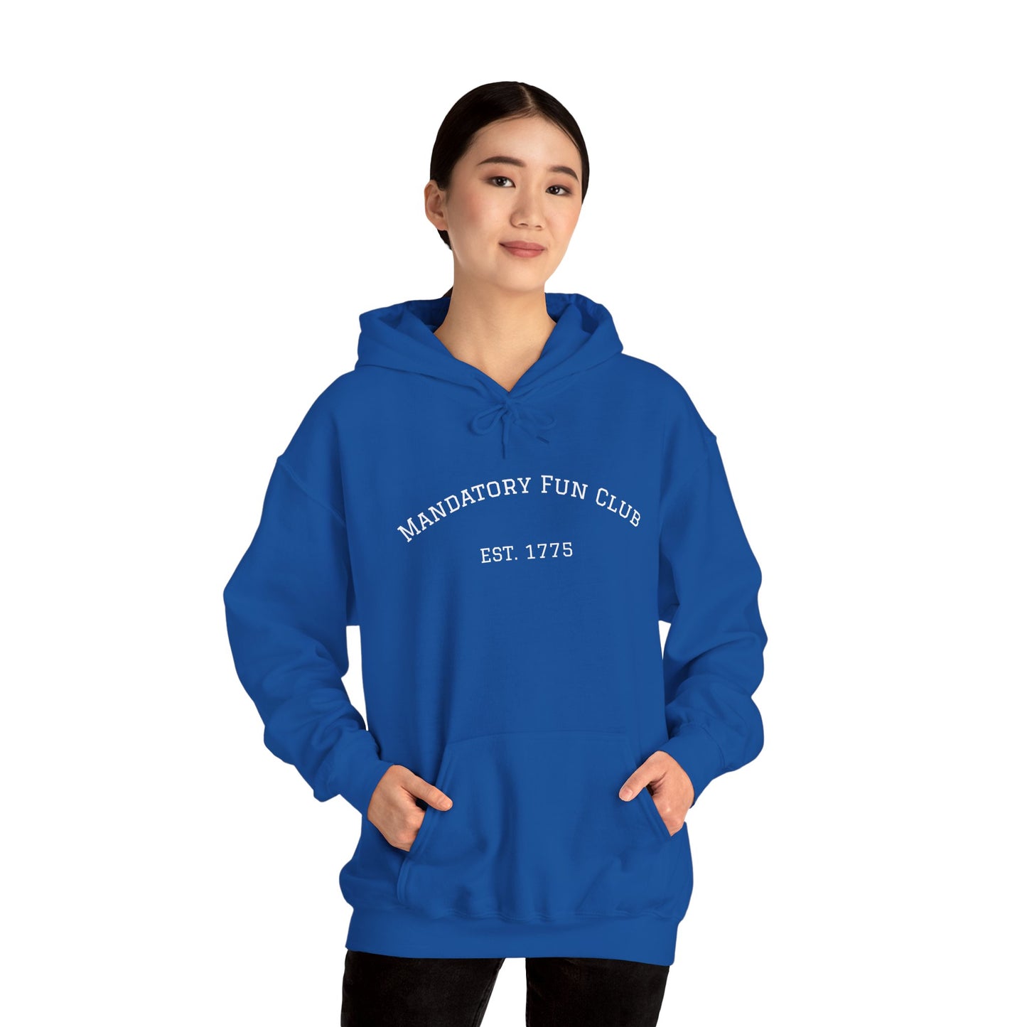 Mandatory Fun Club Hoodie - Unisex Heavy Blend Sweatshirt