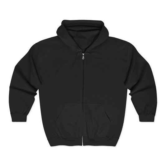 Warrior Unisex Full Zip Hooded Sweatshirt | Bold Design for Strength and Style