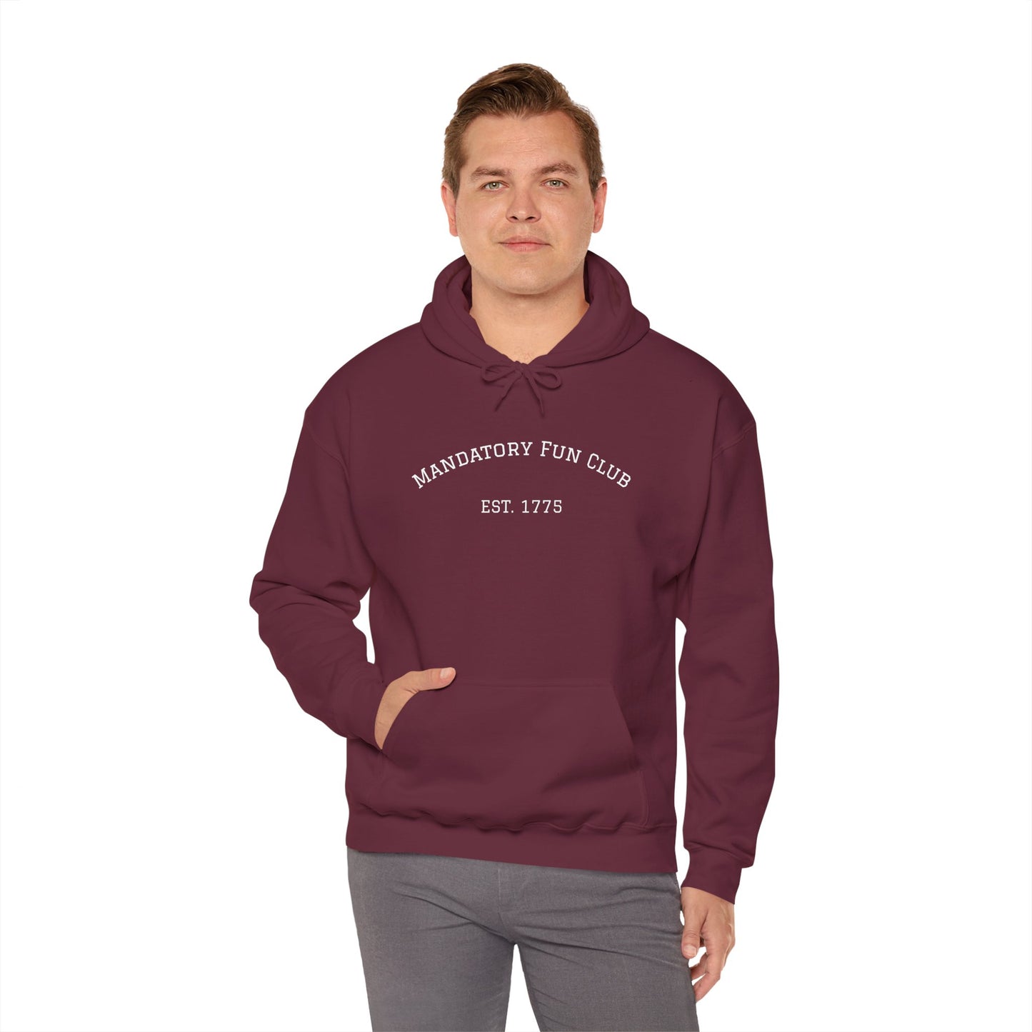 Mandatory Fun Club Hoodie - Unisex Heavy Blend Sweatshirt
