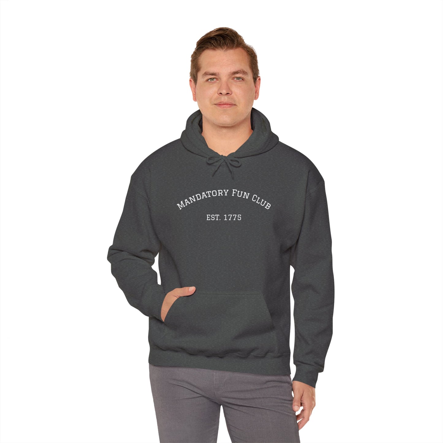 Mandatory Fun Club Hoodie - Unisex Heavy Blend Sweatshirt