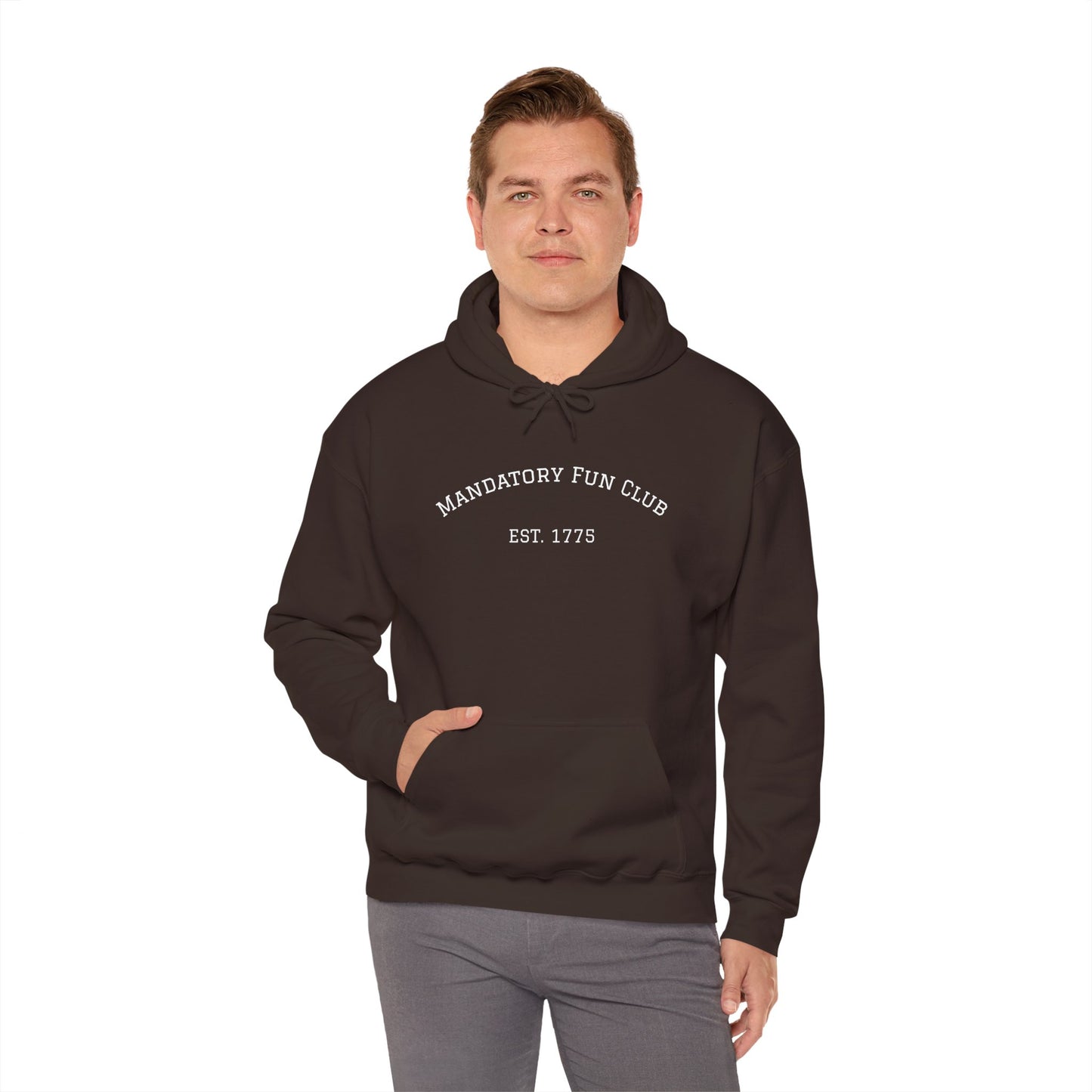Mandatory Fun Club Hoodie - Unisex Heavy Blend Sweatshirt