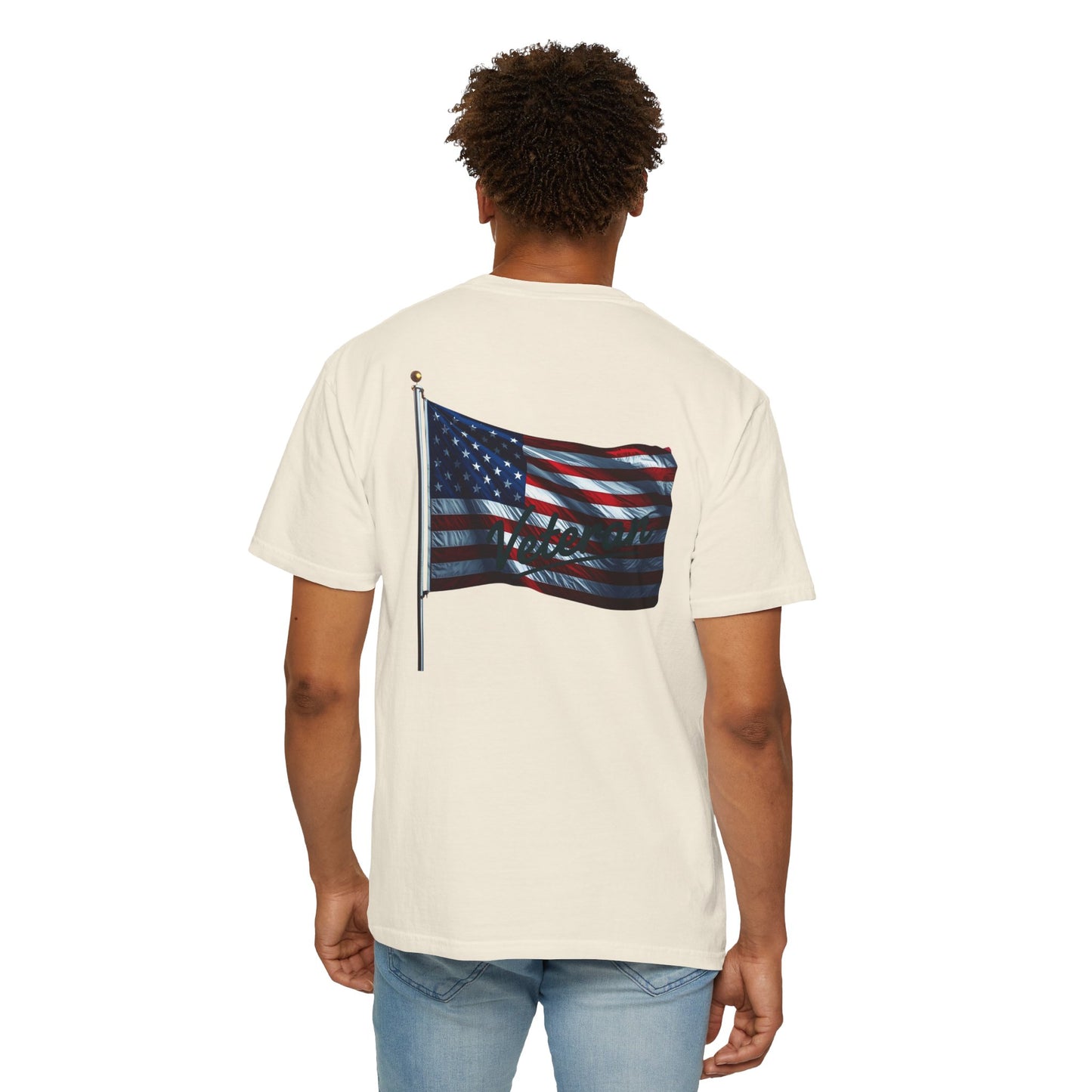 American Flag T-Shirt — Waving USA Graphic Tee