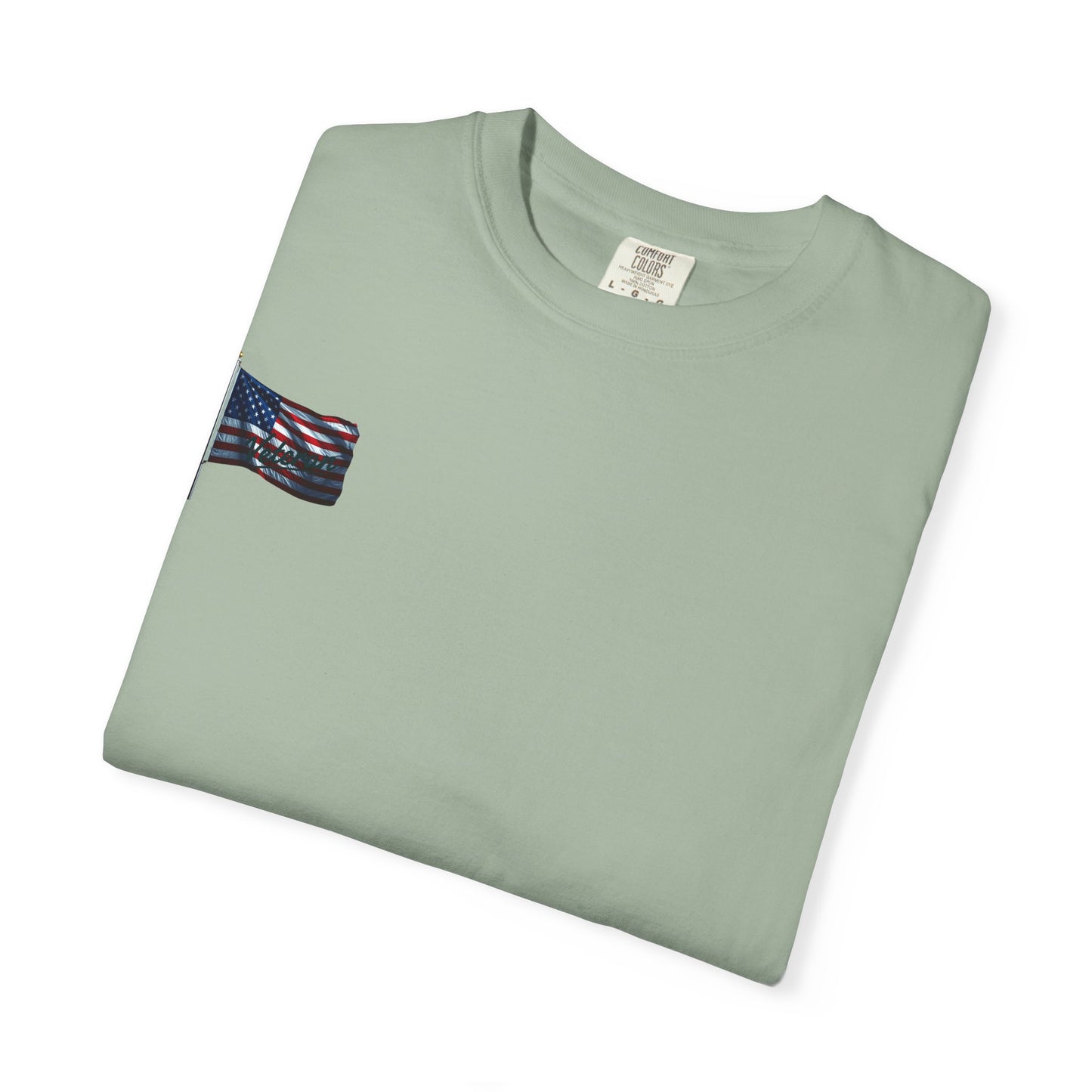American Flag T-Shirt — Waving USA Graphic Tee