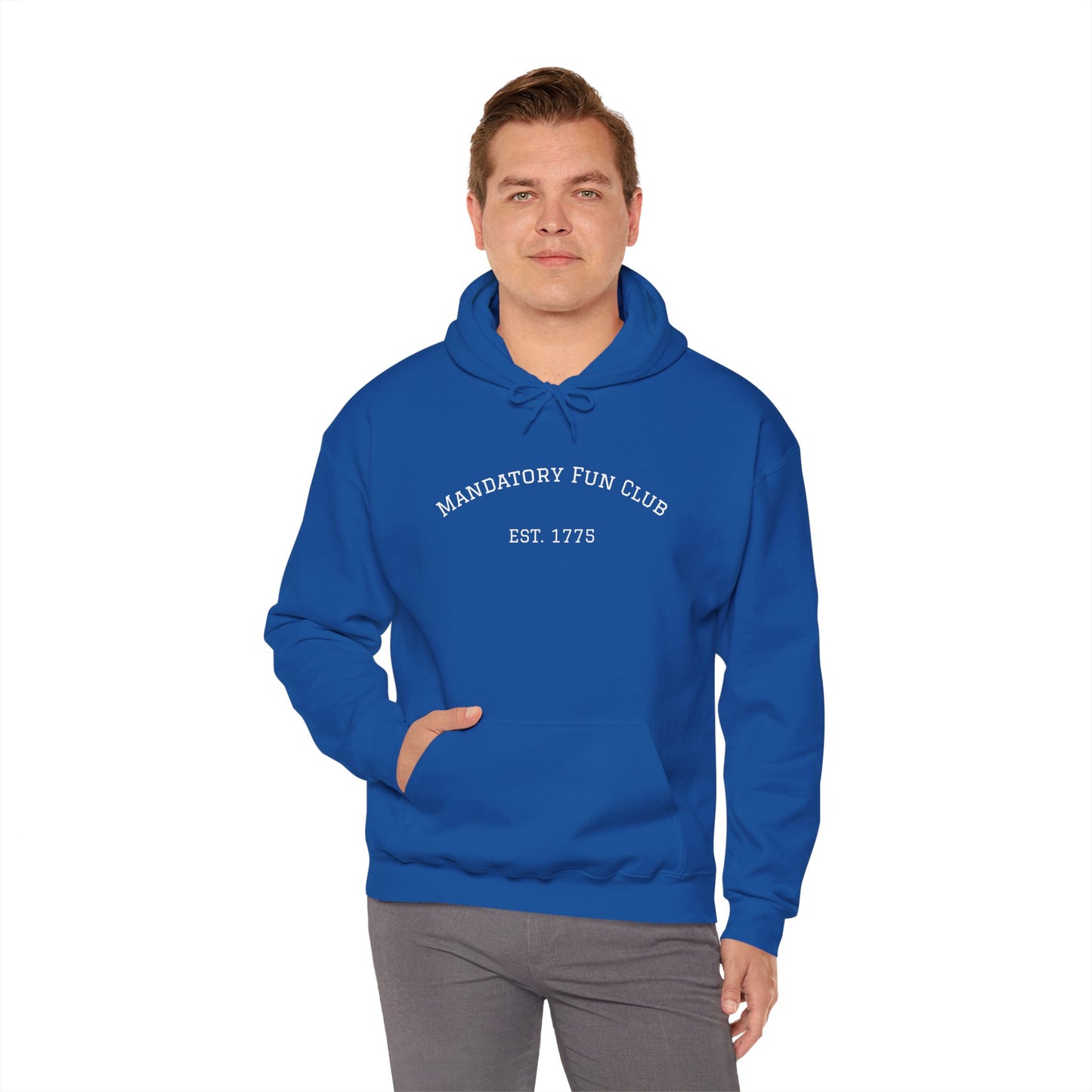 Mandatory Fun Club Hoodie - Unisex Heavy Blend Sweatshirt