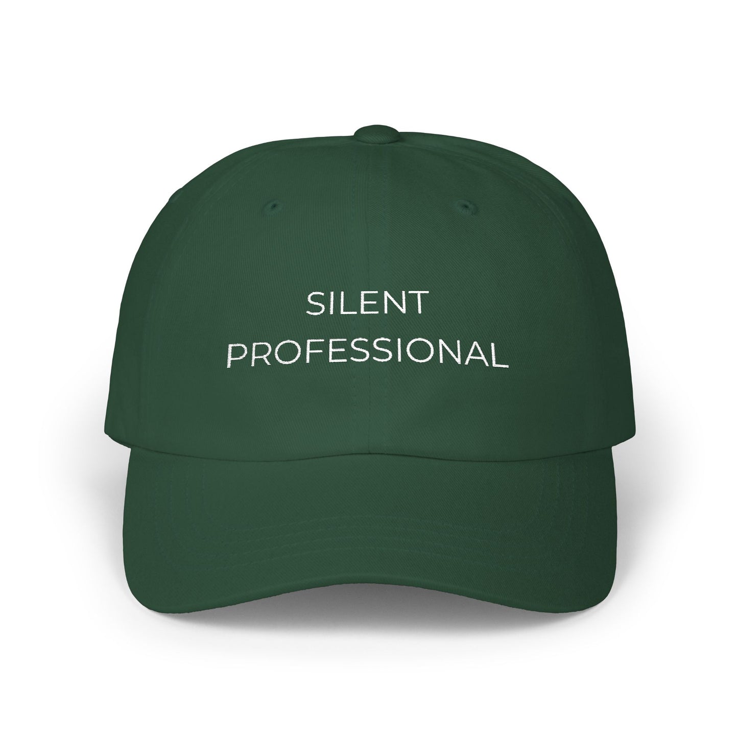 Silent Professional Dad Cap - Casual Style for Everyday Wear