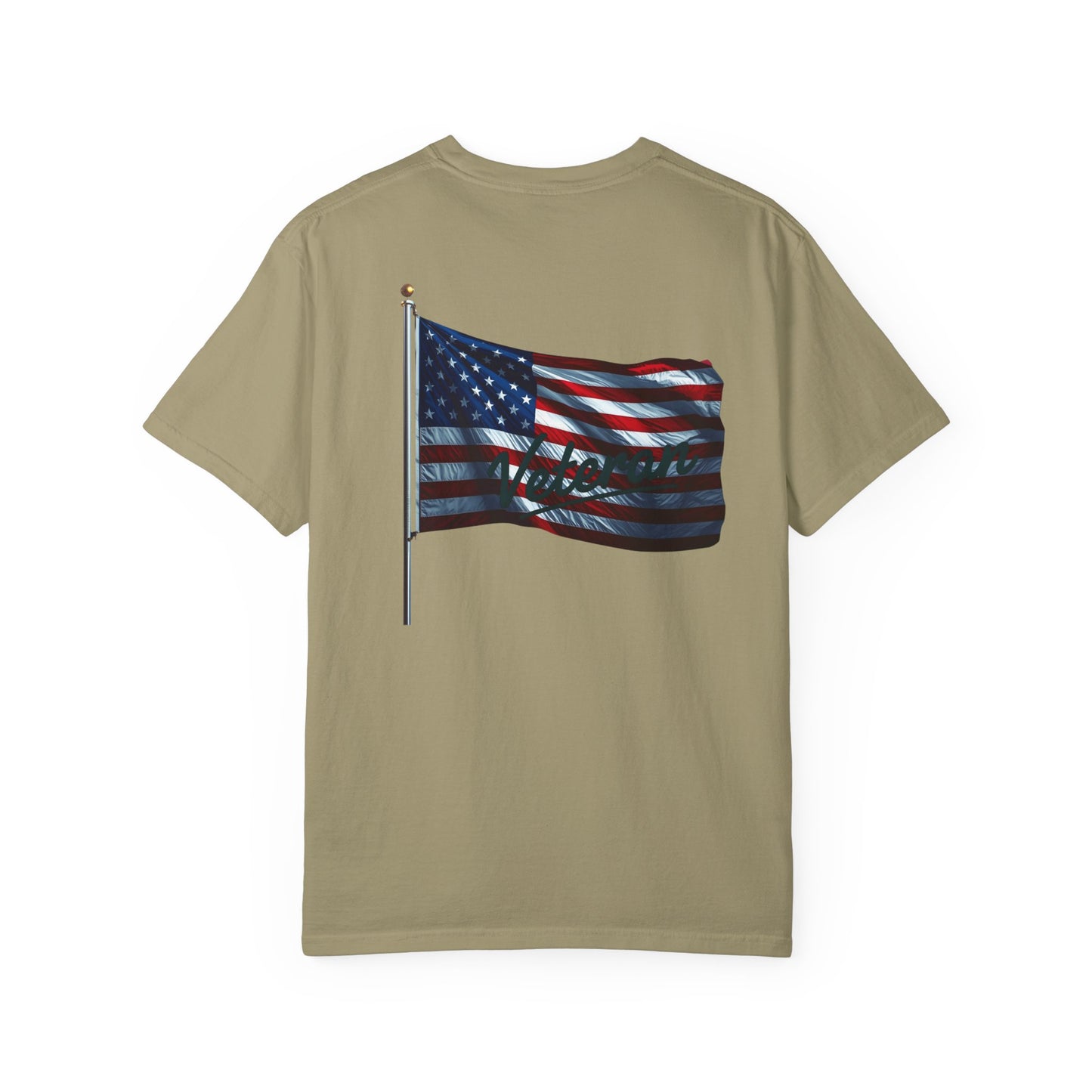 American Flag T-Shirt — Waving USA Graphic Tee