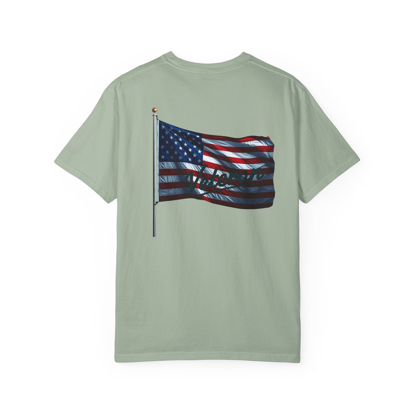 American Flag T-Shirt — Waving USA Graphic Tee