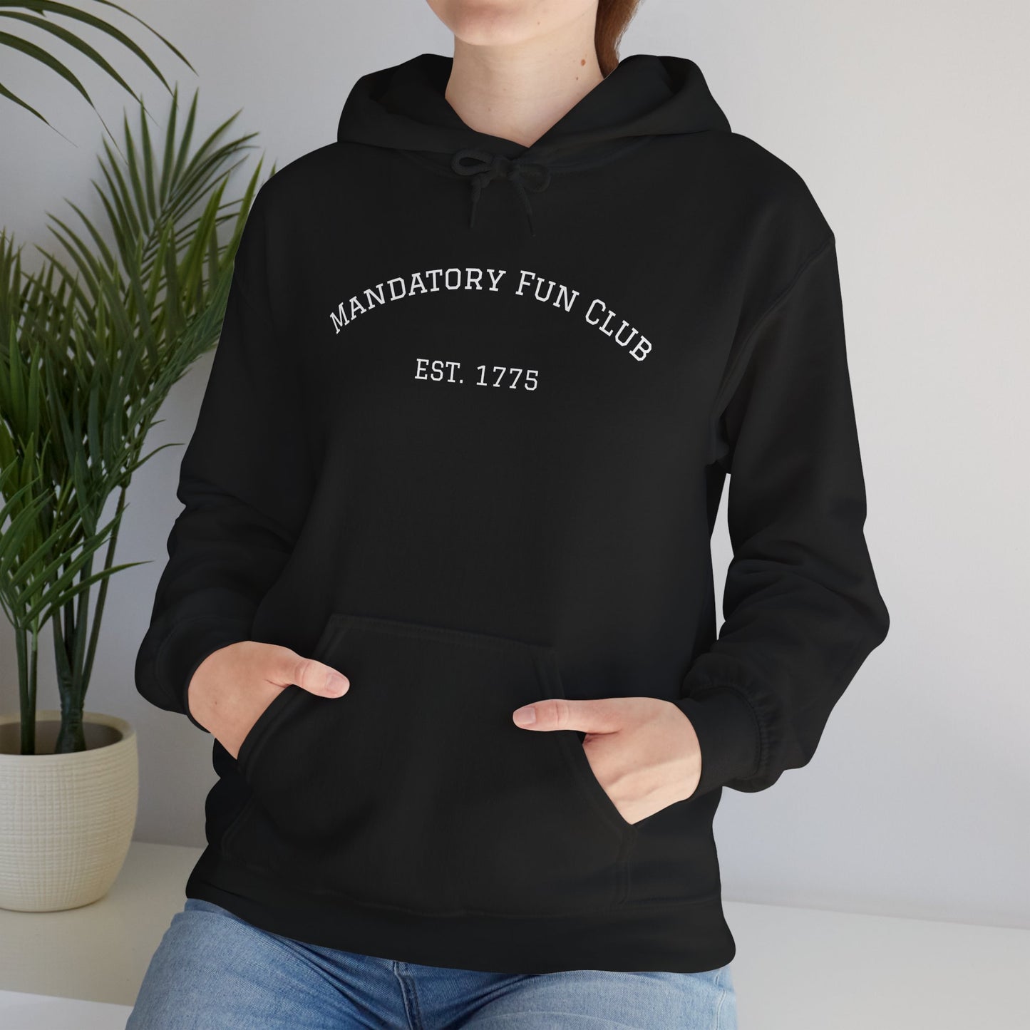 Mandatory Fun Club Hoodie - Unisex Heavy Blend Sweatshirt
