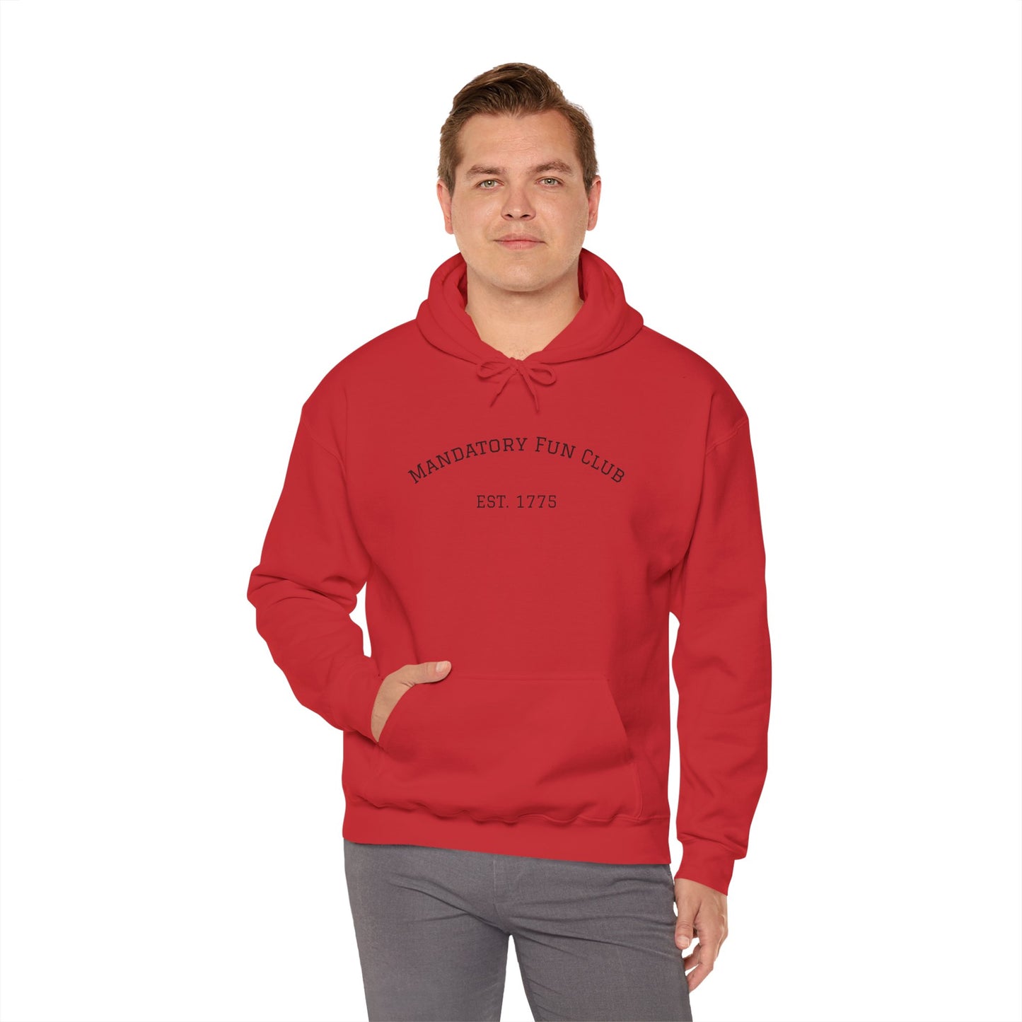 Mandatory Fun Club Hoodie - Unisex Heavy Blend Sweatshirt