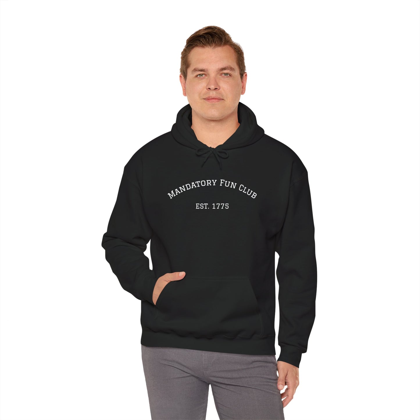 Mandatory Fun Club Hoodie - Unisex Heavy Blend Sweatshirt