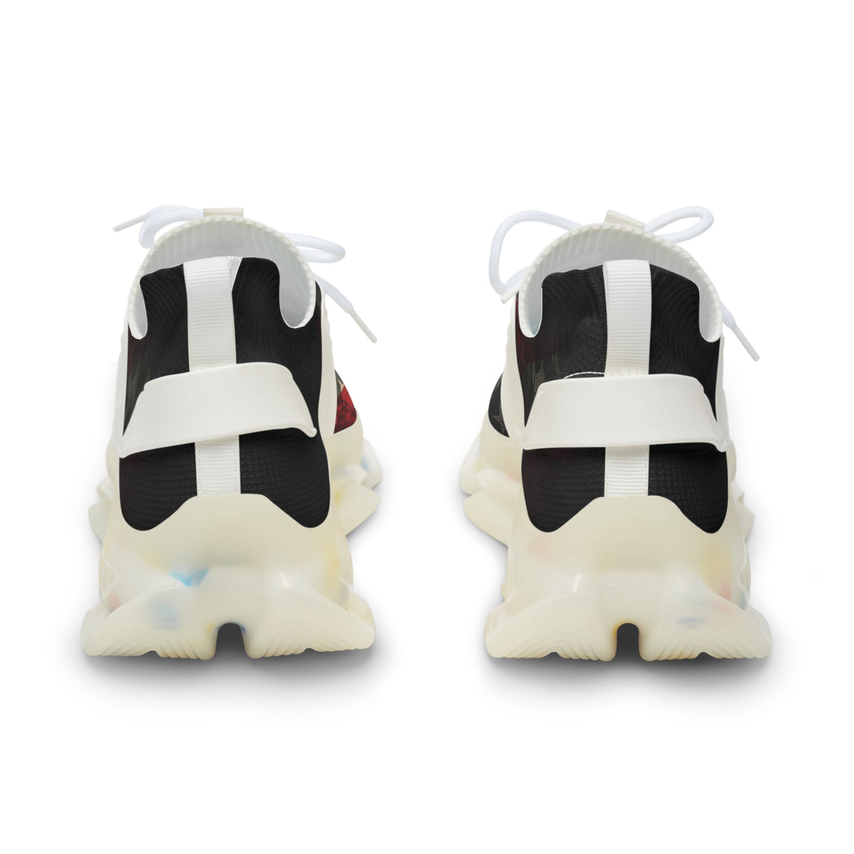 Men's Mesh Sneakers — Vintage American Flag Athletic Shoes