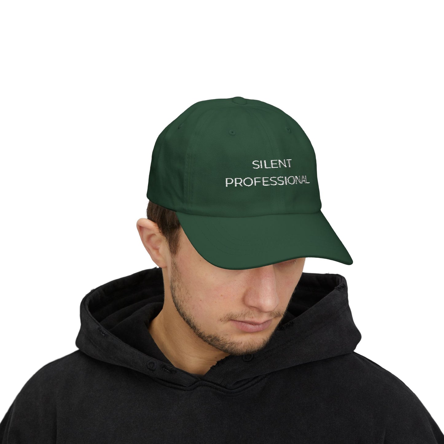 Silent Professional Dad Cap - Casual Style for Everyday Wear