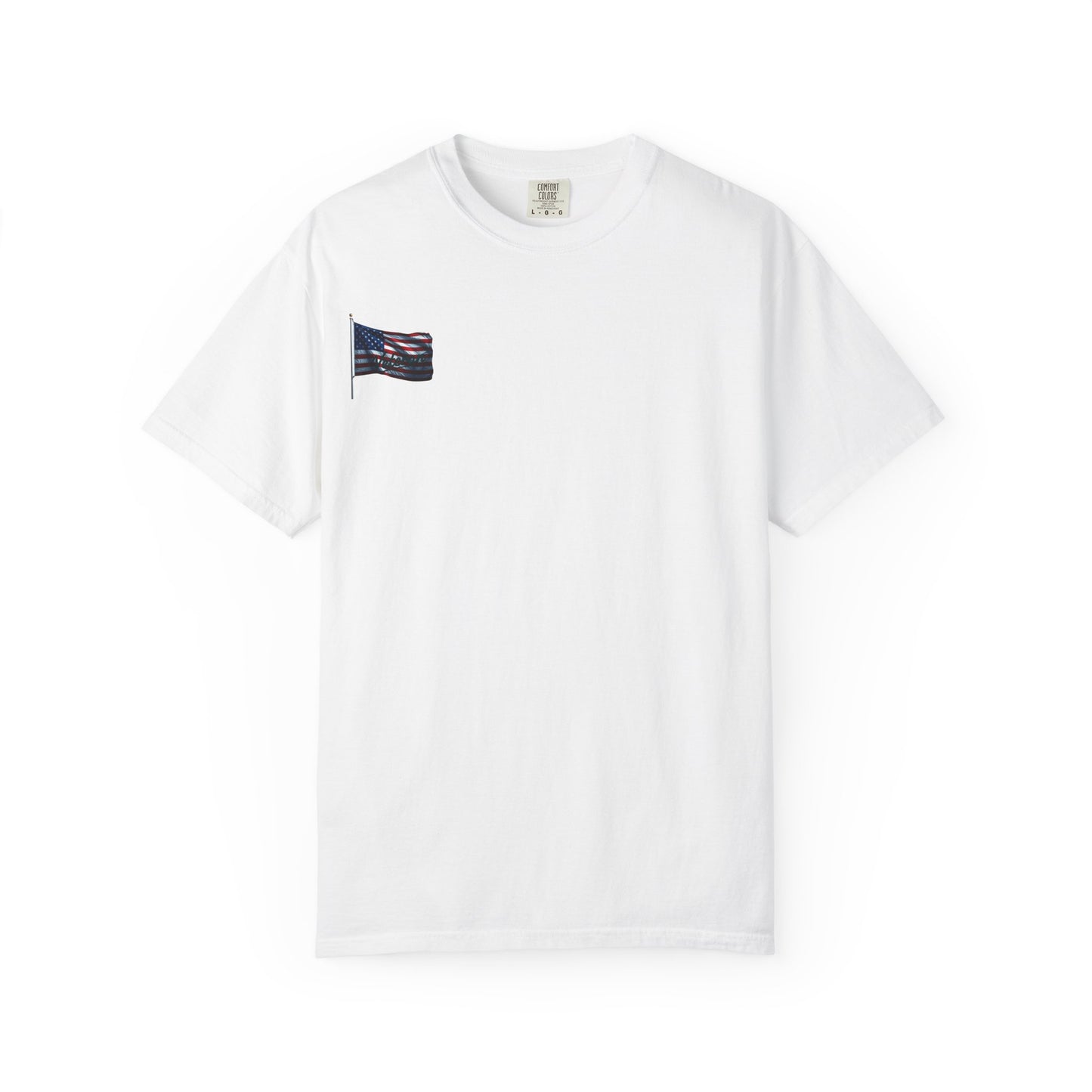 American Flag T-Shirt — Waving USA Graphic Tee