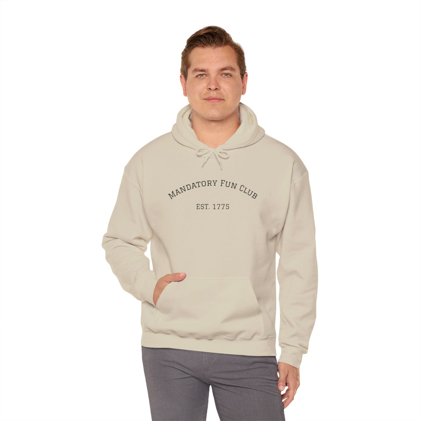 Mandatory Fun Club Hoodie - Unisex Heavy Blend Sweatshirt