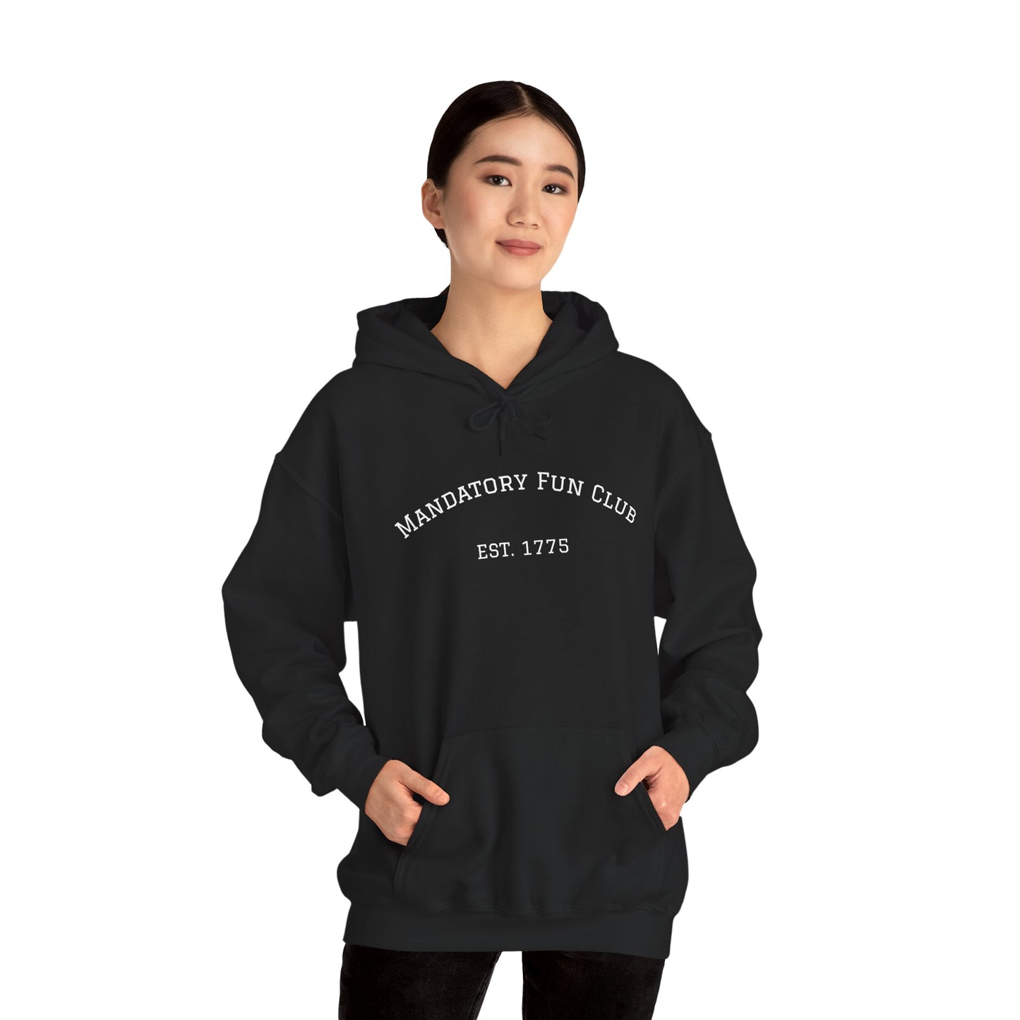 Mandatory Fun Club Hoodie - Unisex Heavy Blend Sweatshirt