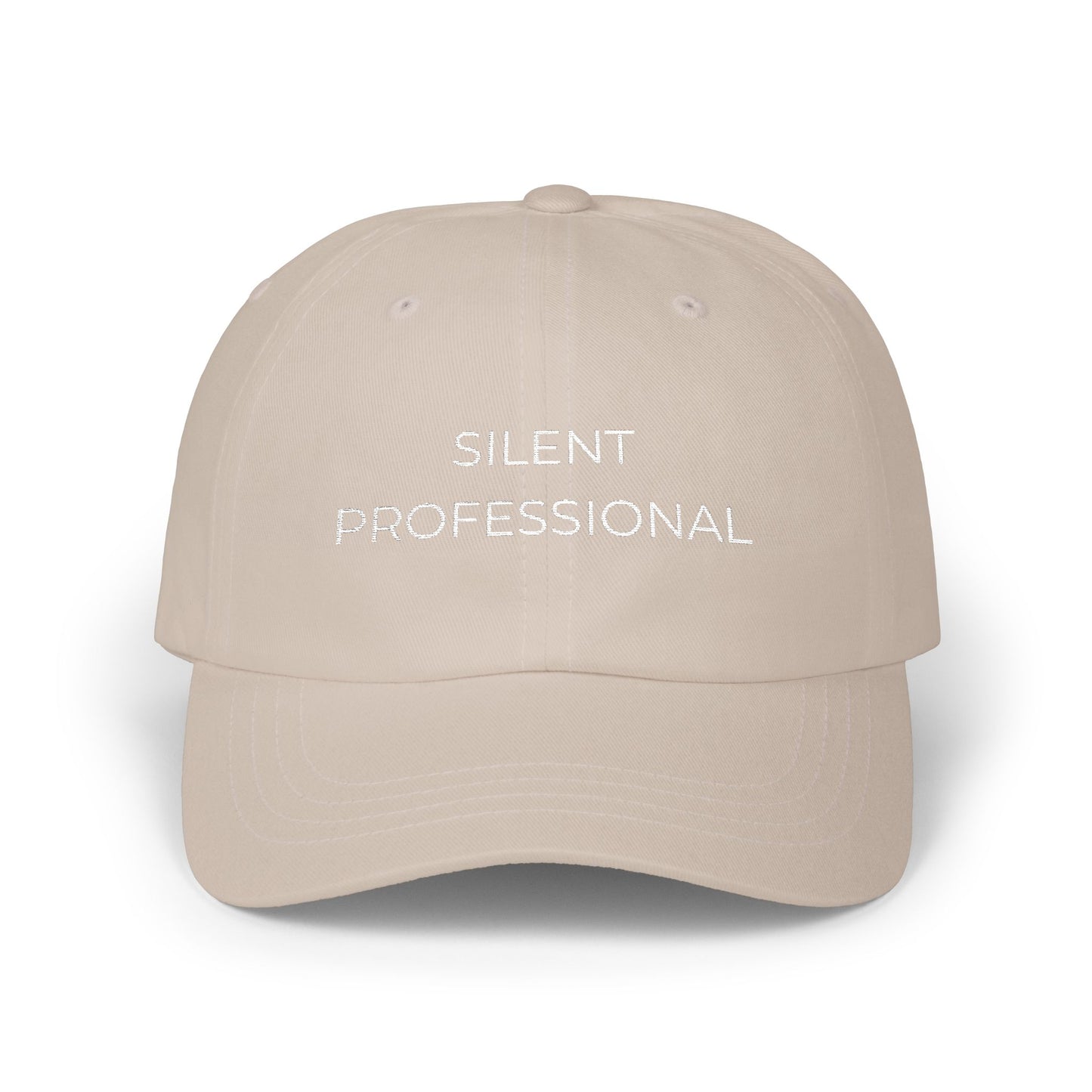 Silent Professional Dad Cap - Casual Style for Everyday Wear