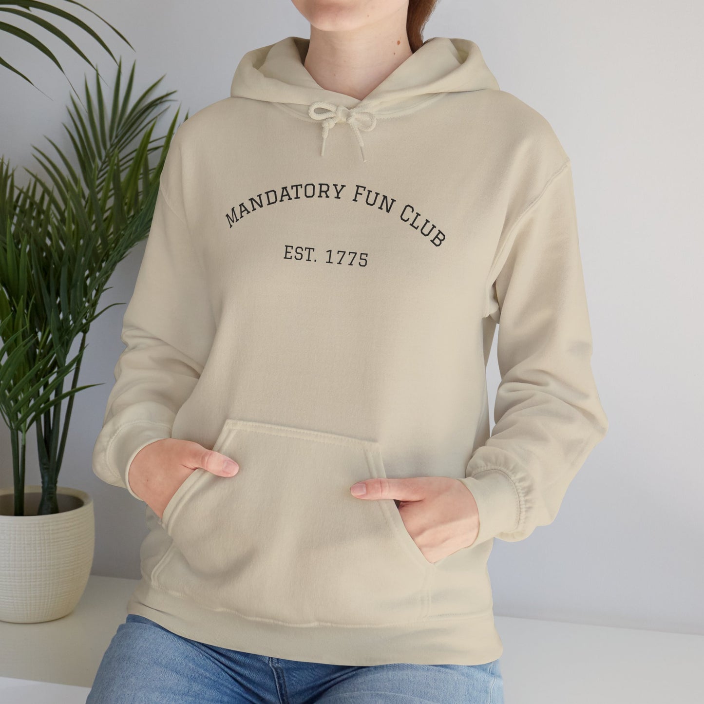 Mandatory Fun Club Hoodie - Unisex Heavy Blend Sweatshirt