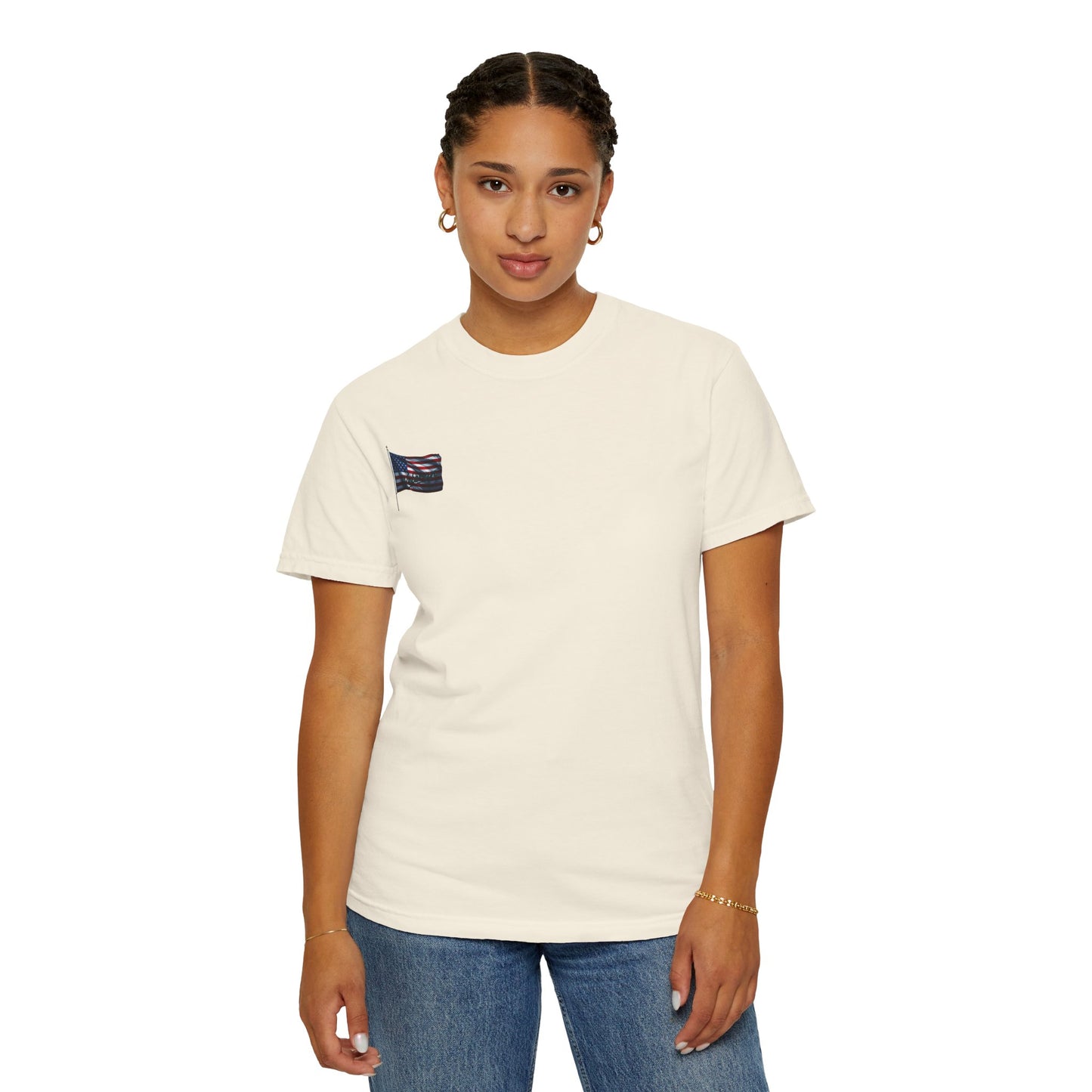 American Flag T-Shirt — Waving USA Graphic Tee