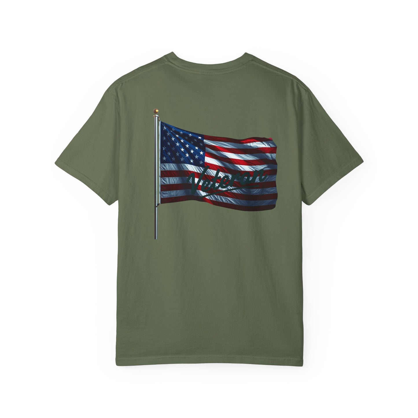 American Flag T-Shirt — Waving USA Graphic Tee