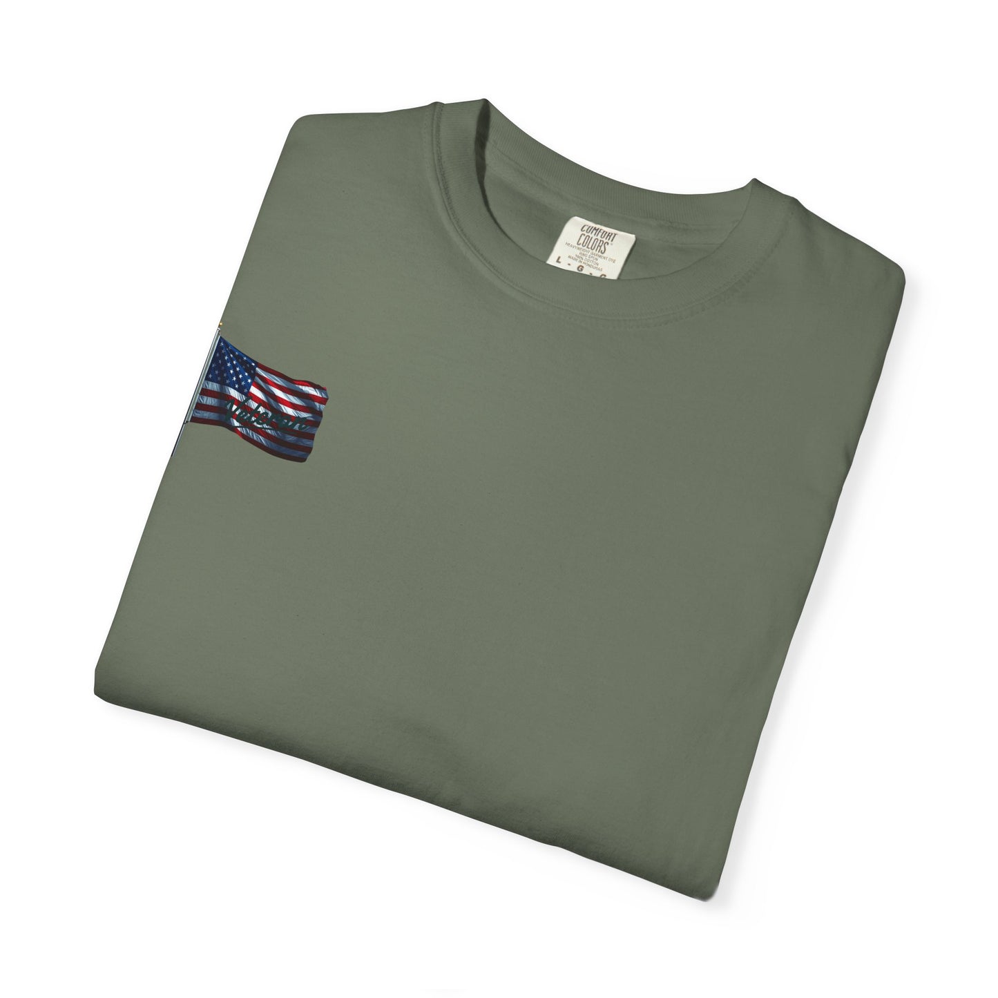American Flag T-Shirt — Waving USA Graphic Tee