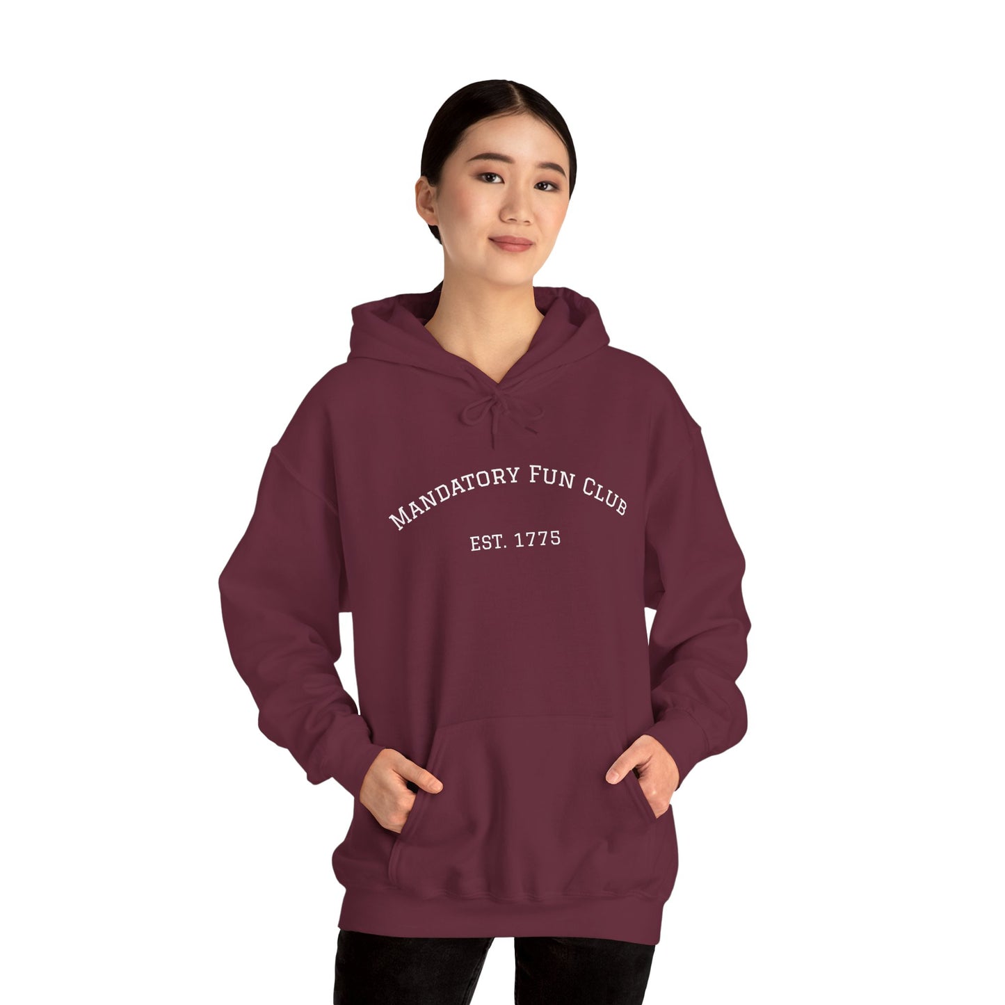 Mandatory Fun Club Hoodie - Unisex Heavy Blend Sweatshirt